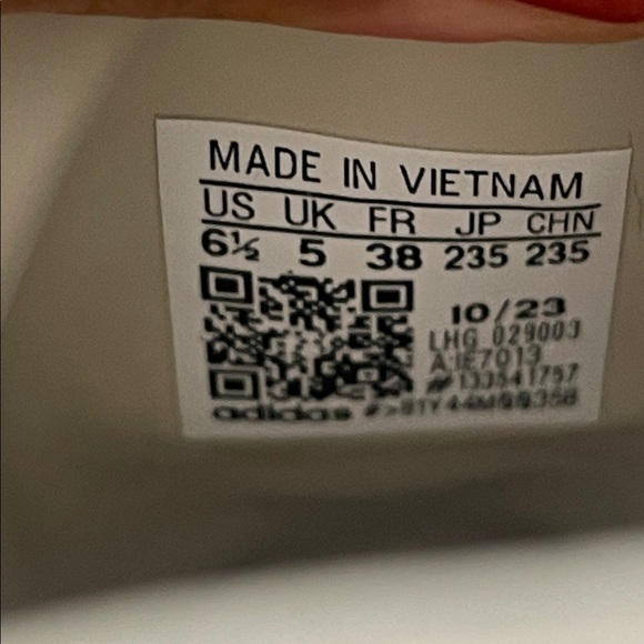 Adidas Samba OG Women’s Aluminum Gum Beige IE7013 size 6.5 - Picture 12 of 15